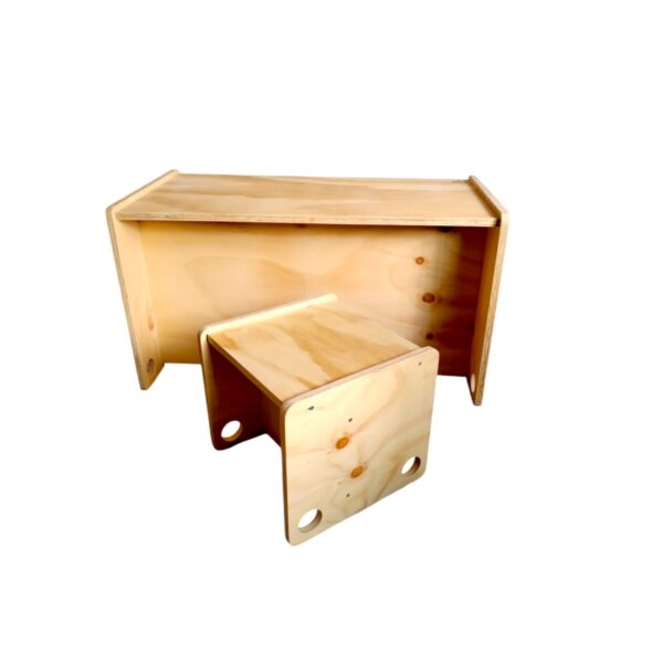 Escritorio y silla Montessori - Imagen 2